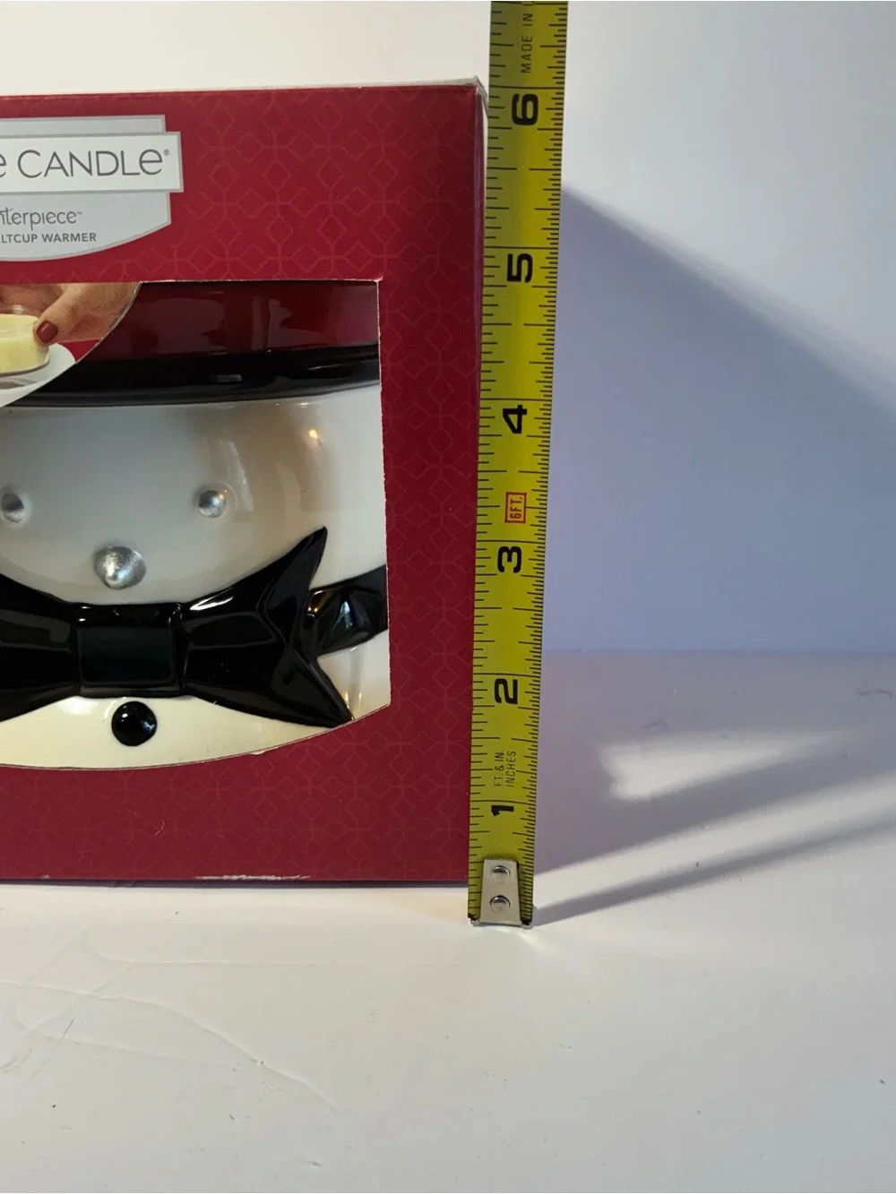 Yankee Candle Scenterpiece Snowman Easy MeltCup Warmer Christmas Holiday NOS New